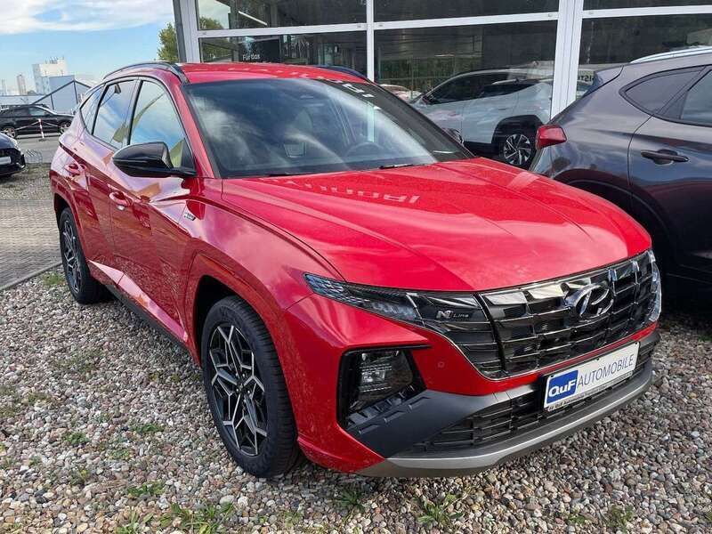 Rot Gebraucht 2023 Hyundai Tucson N Line SUV | 28.950 € (Fairer Preis) - Bild 1/4