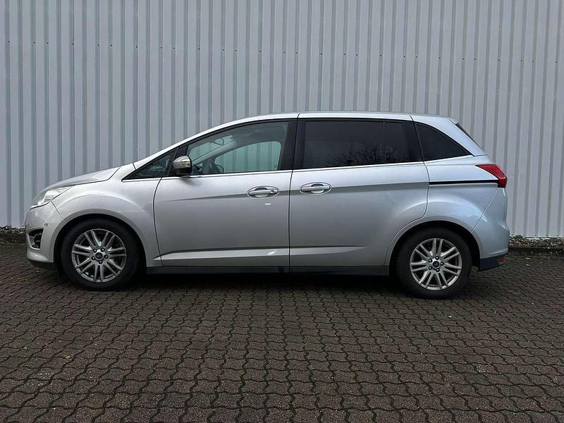 Gebraucht Ford Grand C-Max Titanium 150 PS (110 kW) 2012 Polarsilber metallic Van / Kleinbus