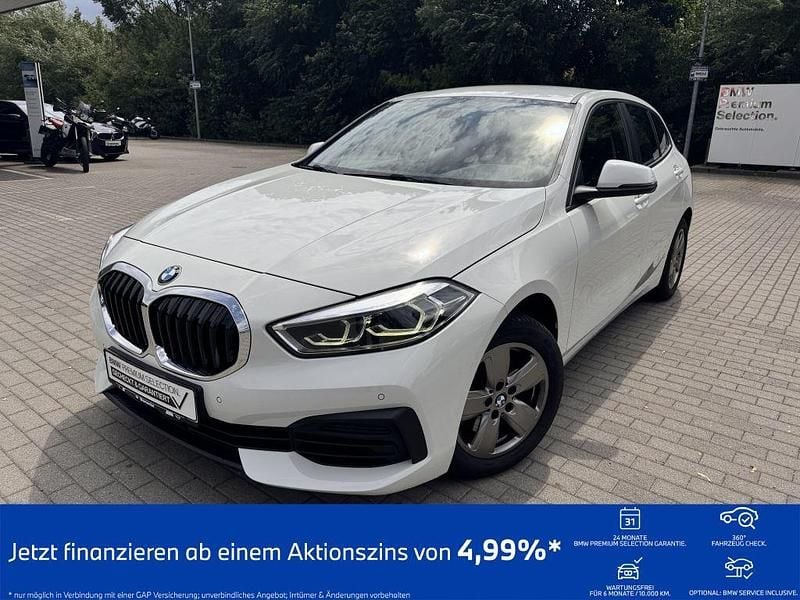 Alpinweiß uni Gebraucht 2022 BMW 116 Advantage Kleinwagen | 18.880 € (Guter Preis) - Bild 1/4
