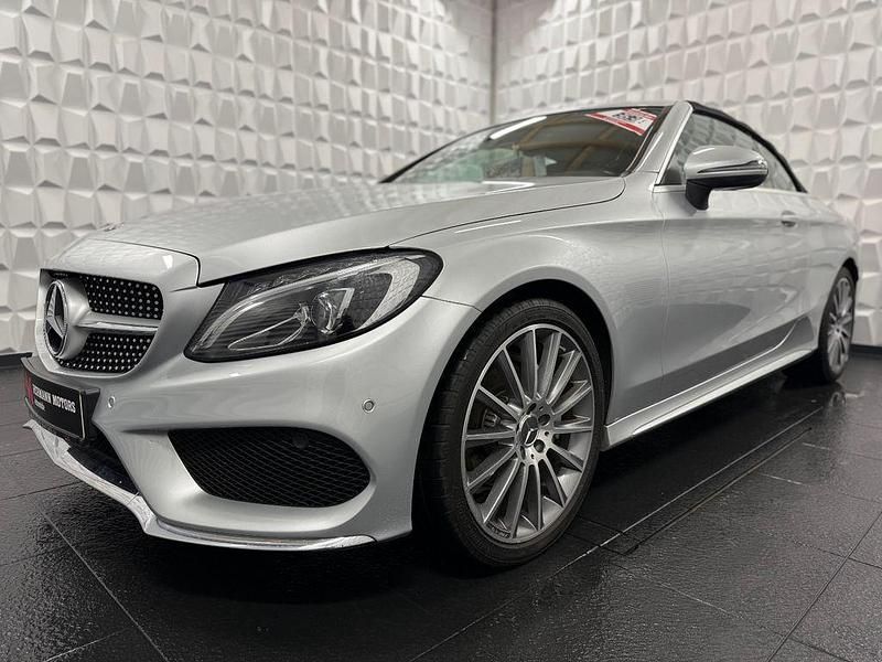 Gebraucht Mercedes C200 AMG 184 PS (135 kW) 2018 Silber Cabrio
