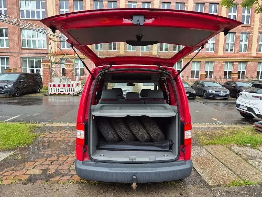 Gebraucht VW Caddy Life 102 PS (75 kW) 2006 Rot Van / Kleinbus