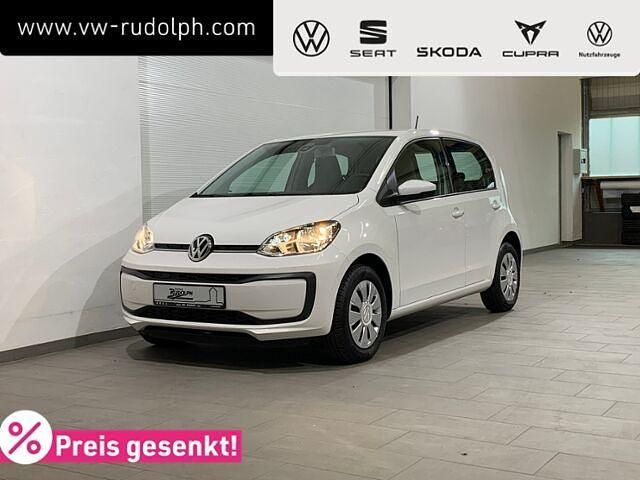 Weiß Gebraucht 2018 VW up! move up! Kleinwagen | 8.567 € (Fairer Preis) - Bild 1/2