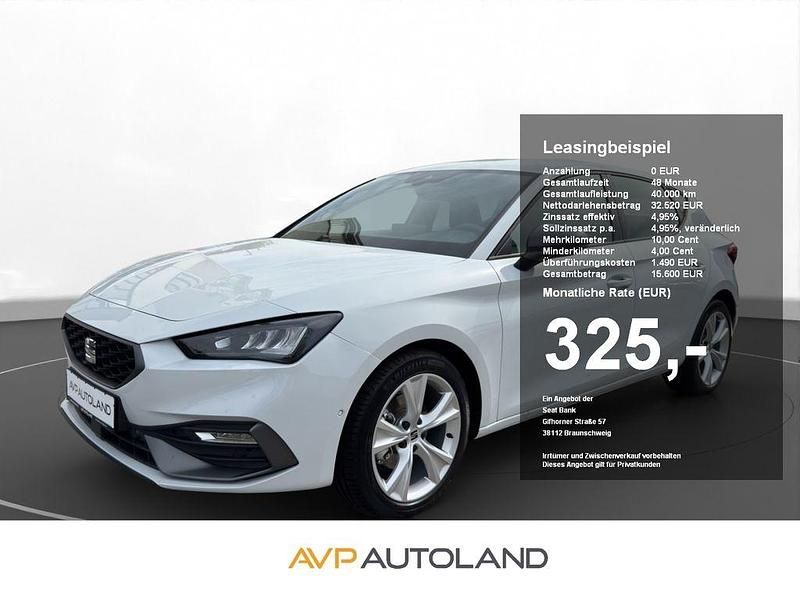 Weiß (glacial weiss) Neu 2025 Seat Leon FR Limousine | 34.339 € (Etwas zu teuer) - Bild 1/4