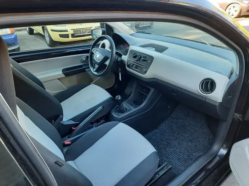 Gebraucht Seat Mii Style 60 PS (44 kW) 2012 Schwarz Kleinwagen