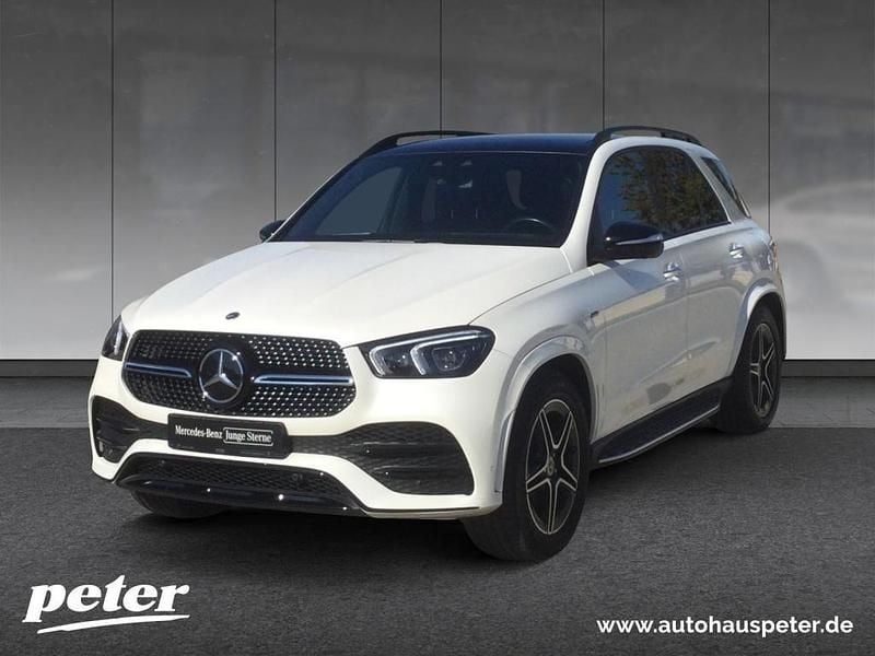 Designo diamantweiß bright Gebraucht 2021 Mercedes GLE350 AMG SUV | 55.890 € (Fairer Preis) - Bild 1/4