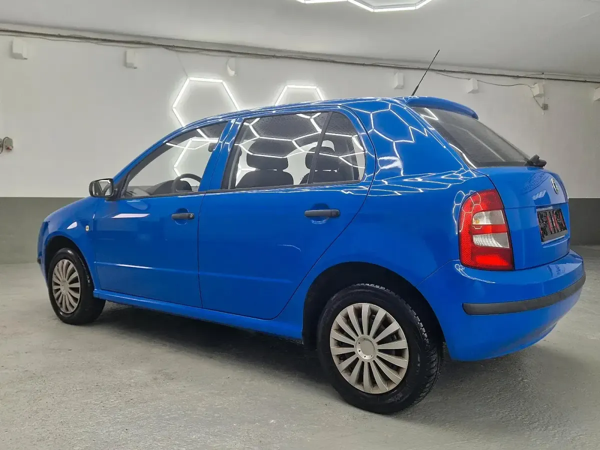 Gebraucht Skoda Fabia Exact 60 PS (44 kW) 2003 Blau Limousine