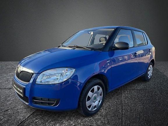 Gebraucht Skoda Fabia 60 PS (44 kW) 2010 Blau Limousine