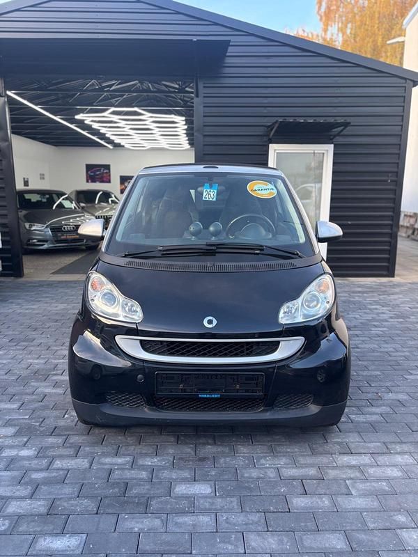 Schwarz Gebraucht 2009 Smart ForTwo Coupé Kleinwagen | 3.799 € (Guter Preis) - Bild 1/4