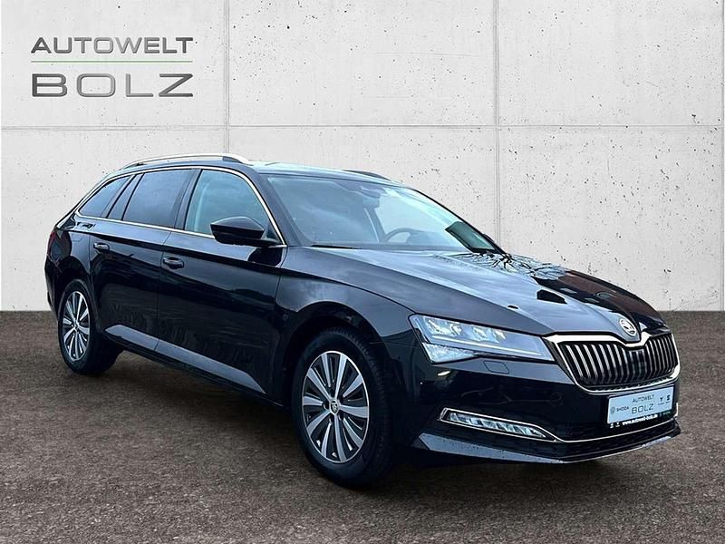 Gebraucht Skoda Superb Style 150 PS (110 kW) 2022 Schwarz Kombi