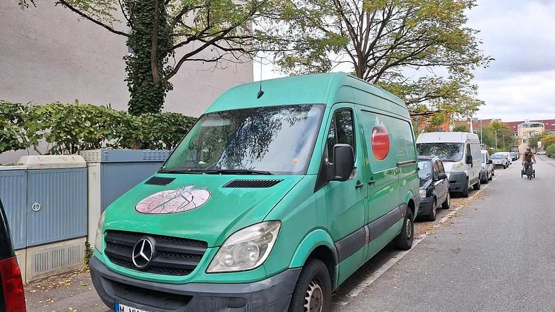 Grün Gebraucht 2008 Mercedes Sprinter Van | 7.500 € - Bild 1/4