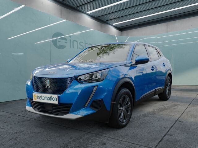 Blau Gebraucht 2021 Peugeot e-2008 SUV | 20.040 € (Fairer Preis) - Bild 1/2
