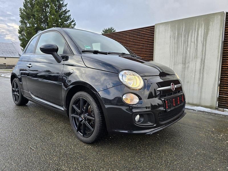 Schwarz Gebraucht 2015 Fiat 500S Cabrio | 8.200 € (Fairer Preis) - Bild 1/4
