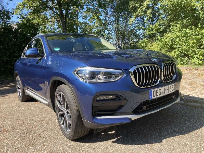 Blau Gebraucht 2021 BMW X4 xLine SUV | 44.999 € (Guter Preis) - Bild 1/4