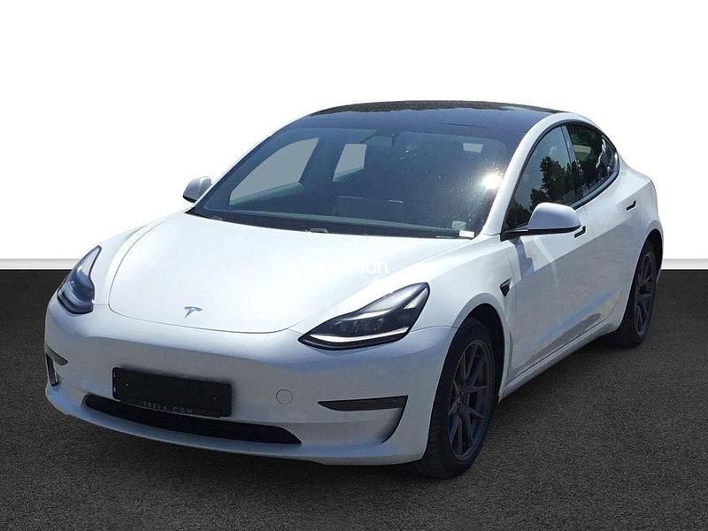 Weiß Gebraucht 2021 Tesla Model 3 Long Range Limousine | 23.907 € (Superpreis) - Bild 1/4
