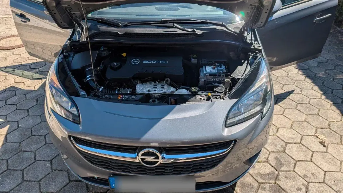 Gebraucht Opel Corsa drive 95 PS (69 kW) 2015 Grau Kleinwagen