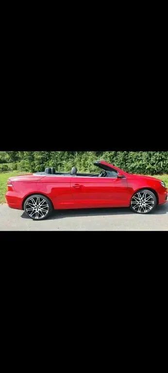 Używany VW Eos Exclusive 211 KM (155 kW) 2012 Czerwony Kabriolet