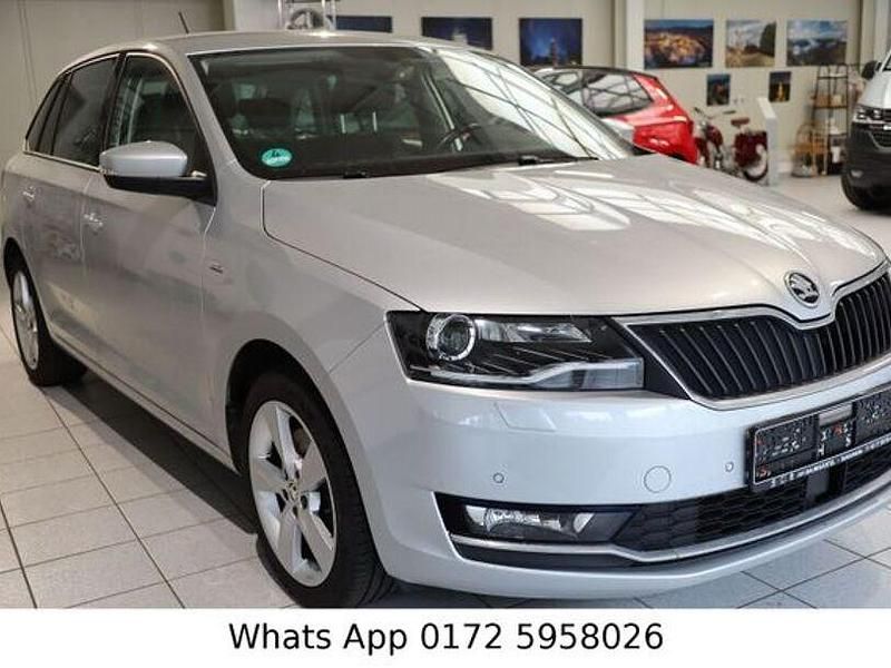 Gebraucht Skoda Rapid Clever 110 PS (80 kW) 2018 Silber Kleinwagen
