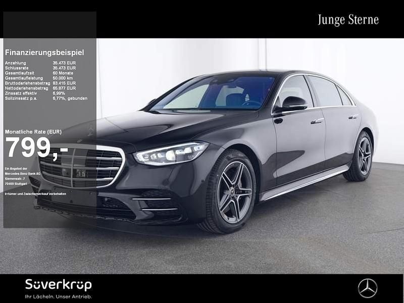 Schwarz Gebraucht 2024 Mercedes S350 AMG Limousine | 100.555 € (Fairer Preis) - Bild 1/4