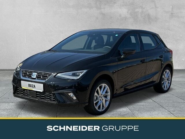 Midnight schwarz metallic Gebraucht 2024 Seat Ibiza FR Limousine | 24.970 € (Teuer) - Bild 1/2