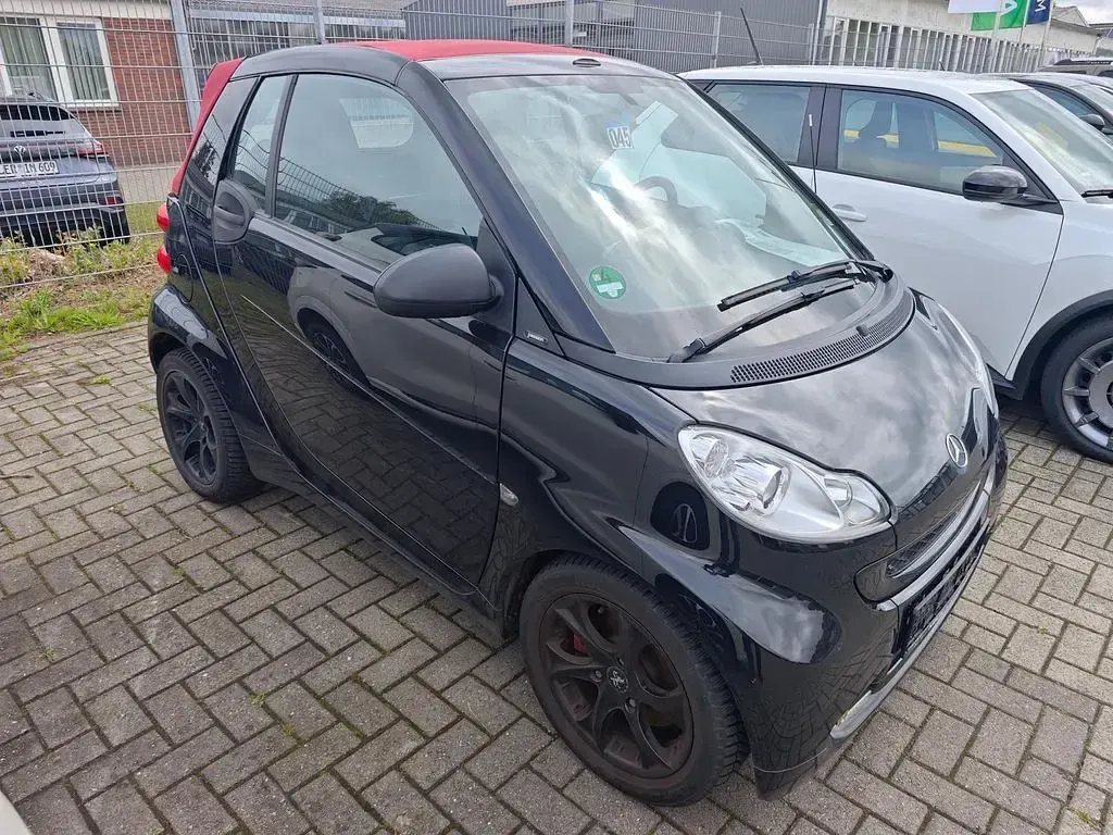 Usata Smart ForTwo Cabrio Passion 71 CV (52 kW) 2011 Nero Cabrio