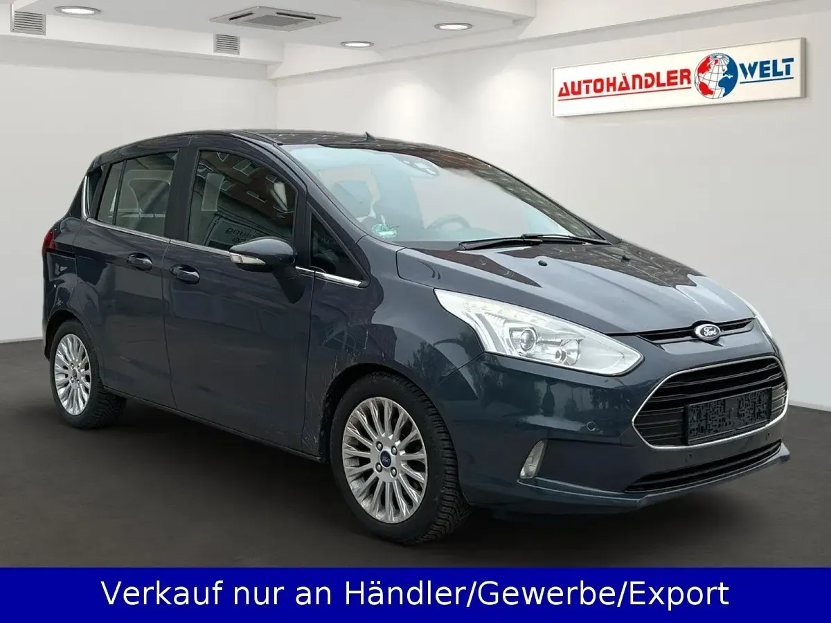 Brugt Ford B-MAX Titanium 105 HK (77 kW) 2013 Grå MPV