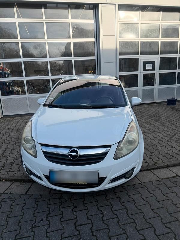 Gebraucht Opel Corsa 75 PS (55 kW) 2009 Weiß Kleinwagen