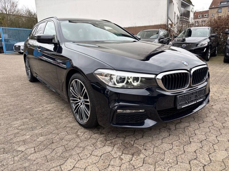 Carbonschwarz metallic Gebraucht 2017 BMW 540 M Sport Kombi | 29.500 € (Guter Preis) - Bild 1/4