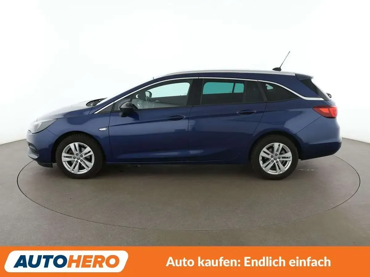 Gebraucht Opel Astra Elegance 131 PS (96 kW) 2021 Blau Kombi