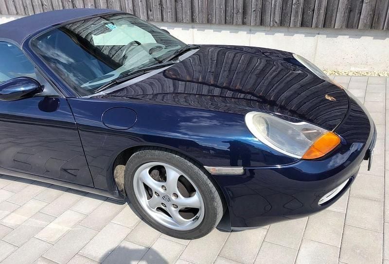 Gebraucht Porsche 986 Boxster 204 PS (150 kW) 1999 Blau Cabrio