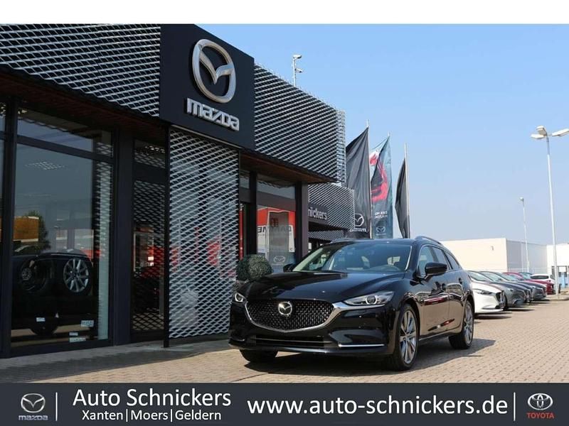 Schwarz Gebraucht 2023 Mazda 6 Takumi-Line Kombi | 29.240 € (Guter Preis) - Bild 1/4