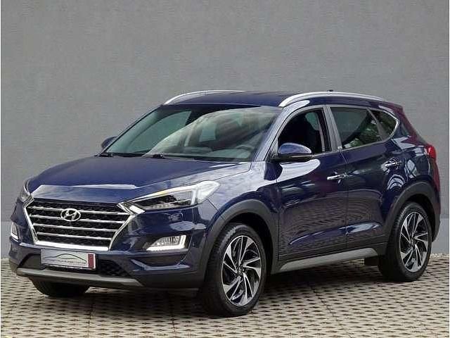 Blau Gebraucht 2020 Hyundai Tucson Premium SUV | 22.980 € (Fairer Preis) - Bild 1/3