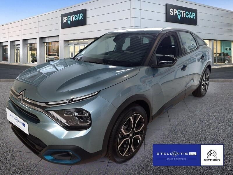 Blau Gebraucht 2024 Citroën e-C4 Shine Limousine | 20.680 € (Superpreis) - Bild 1/4