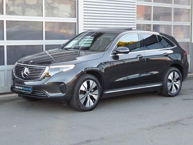Grau Gebraucht 2021 Mercedes EQC400 SUV | 37.900 € (Fairer Preis) - Bild 1/4