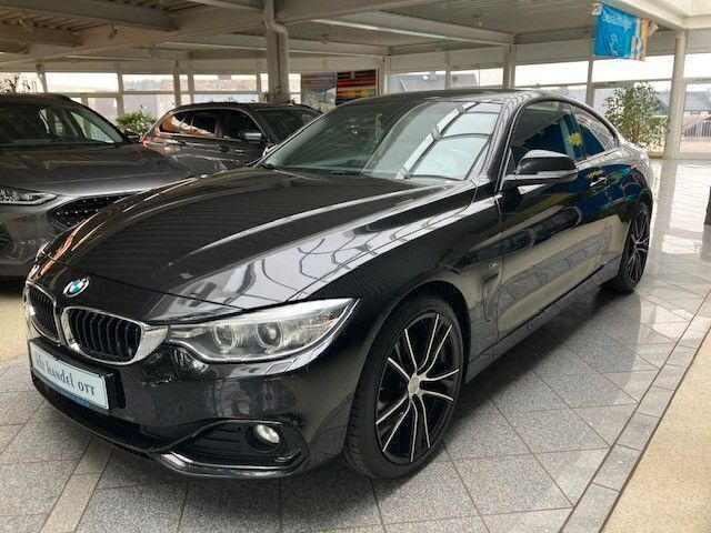 Schwarz Gebraucht 2015 BMW 420 Sport Line | 12.380 € (Superpreis) - Bild 1/4