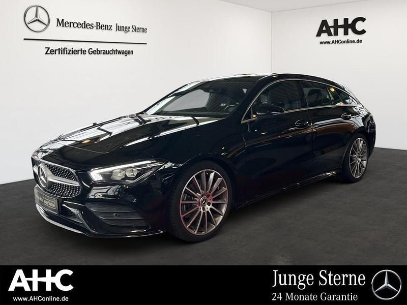 Metalliclack kosmosschwarz Gebraucht 2020 Mercedes CLA200 Shooting Brake AMG Kombi | 22.750 € (Guter Preis) - Bild 1/4