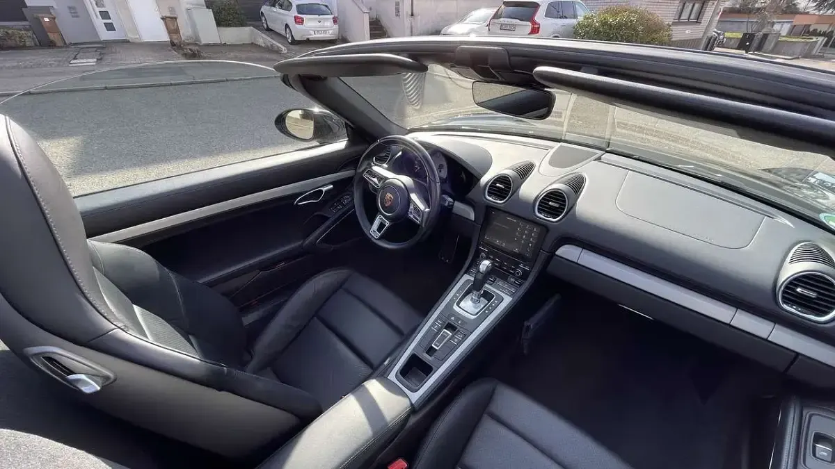 Brugt Porsche 718 Boxster 349 HK (256 kW) 2017 Sort Cabriolet