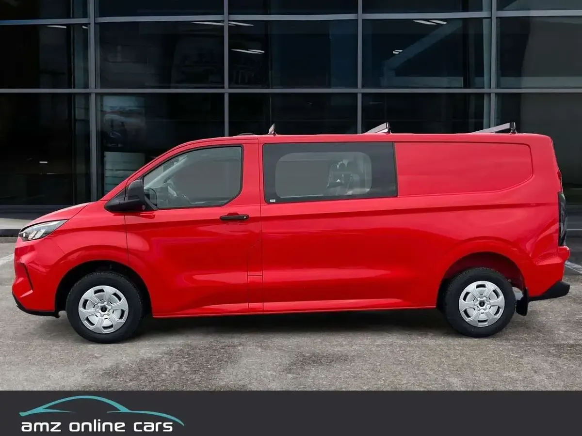 Nouvelle Ford Transit Custom 136 ch (100 kW) 2025 Rouge Berline