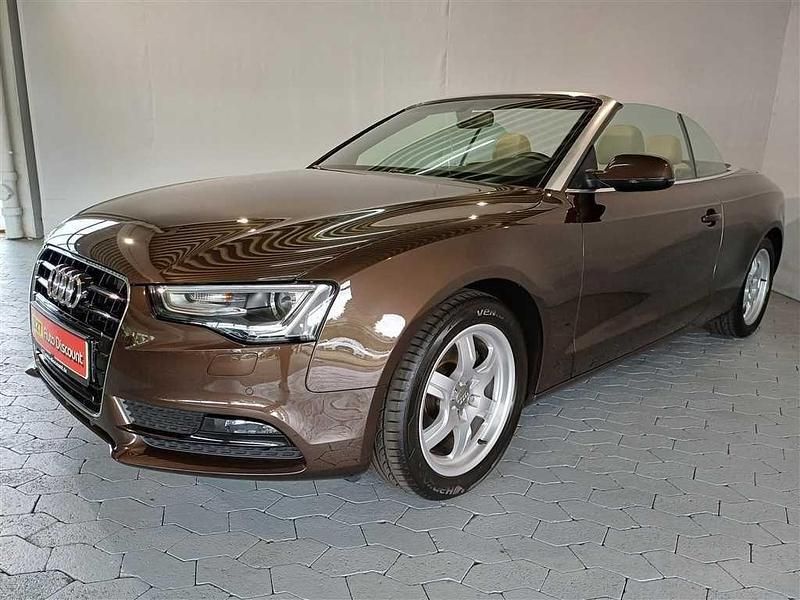 Braun Gebraucht 2014 Audi A5 Cabriolet Advanced Cabrio | 15.980 € (Fairer Preis) - Bild 1/4