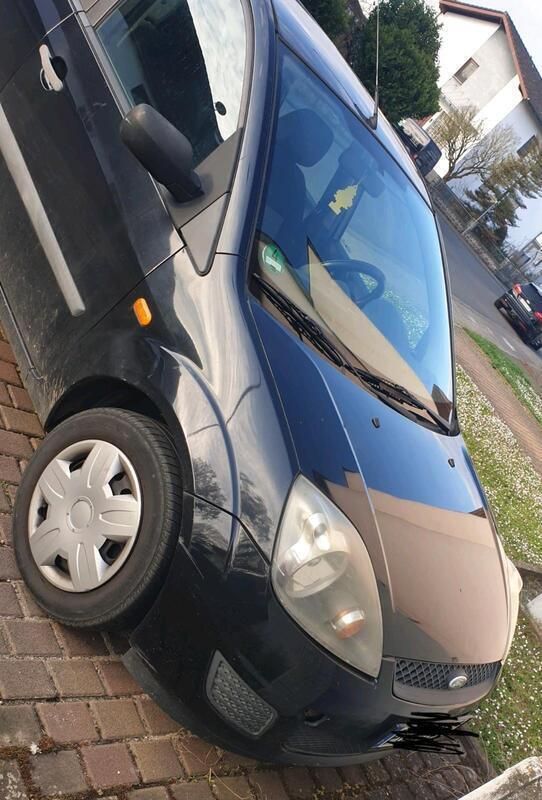 Schwarz Gebraucht 2007 Ford Fiesta Kleinwagen | 300 € (Superpreis) - Bild 1/4