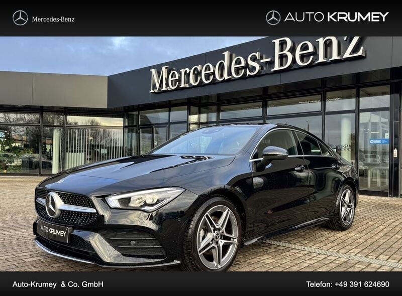 Schwarz Gebraucht 2022 Mercedes CLA200 AMG Coupé | 32.000 € (Fairer Preis) - Bild 1/4