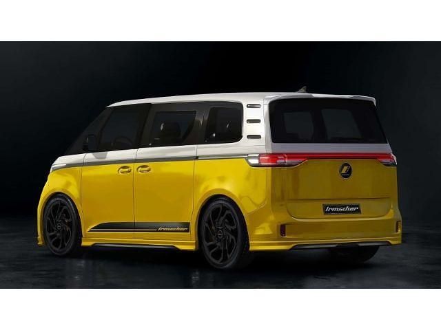 Gebraucht VW ID. Buzz Pro 150 kW (204 PS) 2022 Candyweiß/limonengelb metalli Van / Kleinbus