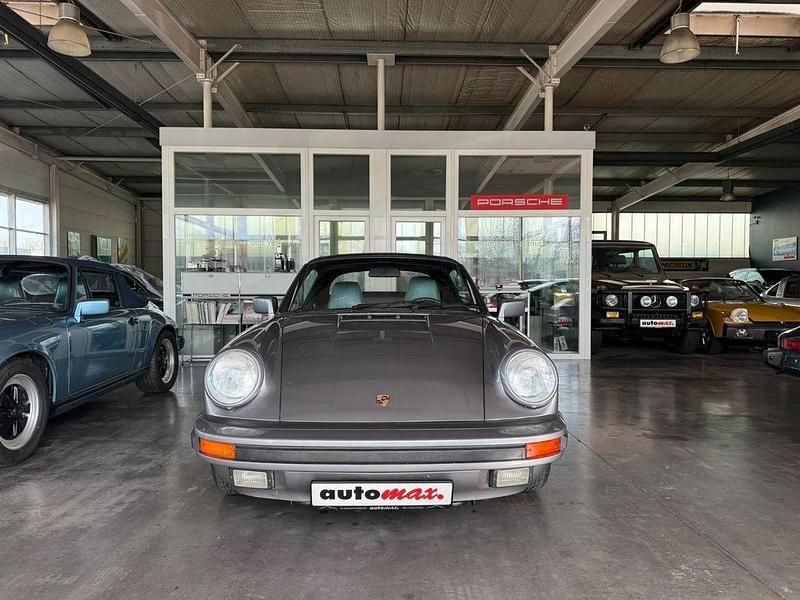 Gebraucht Porsche 911 Carrera Cabriolet 218 PS (160 kW) 1988 Blau Cabrio