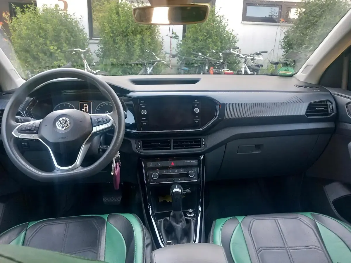 Gebraucht VW T-Cross 115 PS (84 kW) 2019 Grün SUV
