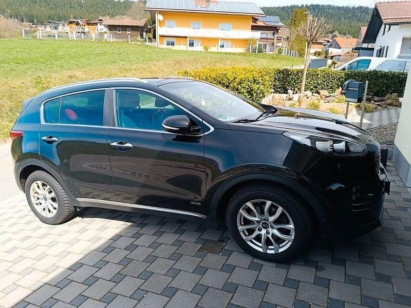 Gebraucht Kia Sportage GT-Line 185 PS (136 kW) 2017 Schwarz SUV