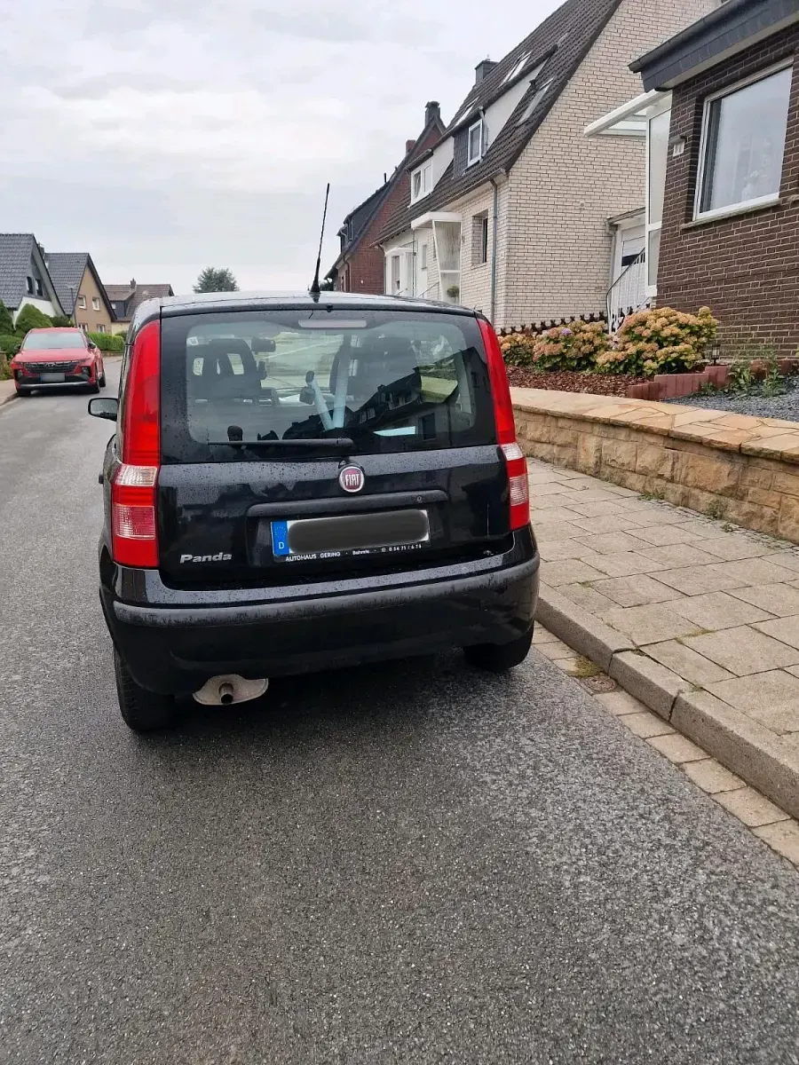 Gebraucht Fiat Panda 2009 Schwarz Kleinwagen