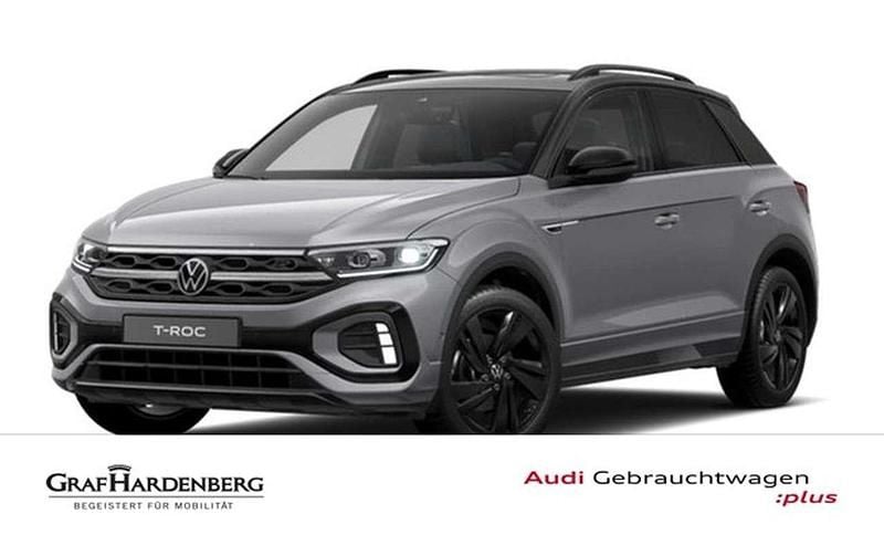 Indiumgrau metallic Gebraucht 2025 VW T-Roc R-line SUV | 35.700 € (Fairer Preis) - Bild 1/3