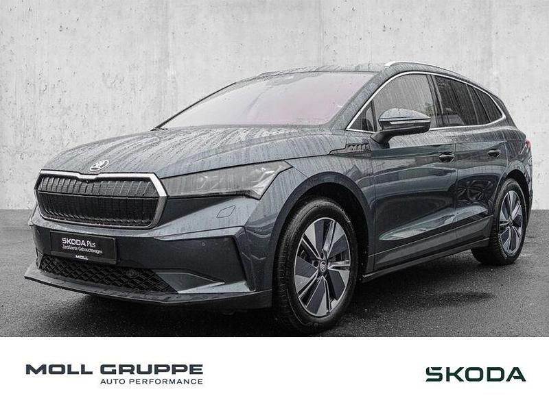Quarzgrau (metallic) Gebraucht 2021 Skoda Enyaq iV SUV | 31.790 € (Guter Preis) - Bild 1/4