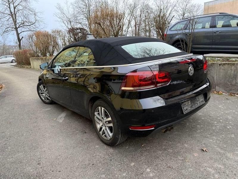Gebraucht VW Golf Cabriolet 122 PS (89 kW) 2012 Schwarz Cabrio