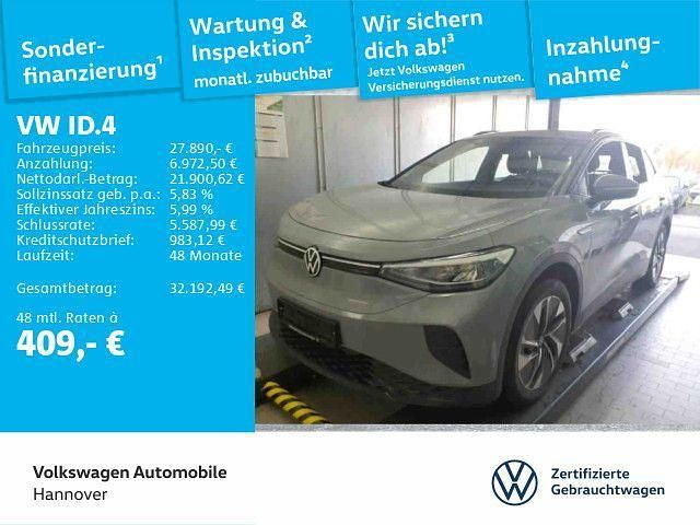 Mondsteingrau Gebraucht 2023 VW ID.4 Pro Performance SUV | 27.890 € (Superpreis) - Bild 1/3