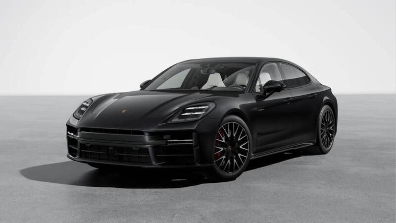 Tiefschwarzmetallic Neu 2025 Porsche Panamera 4S Limousine | 189.786 € (Teuer) - Bild 1/4